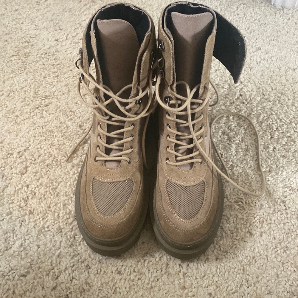 Zara combat boots
